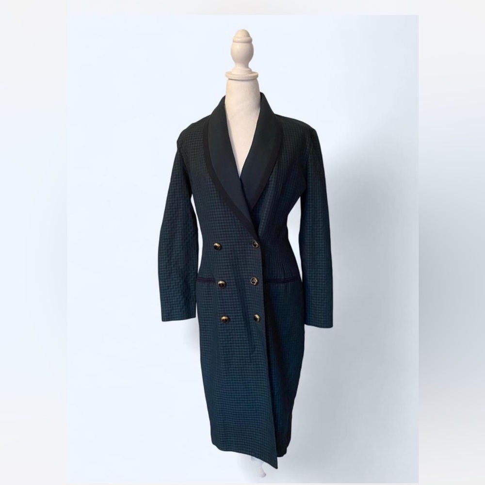 Danny & Nicole Black Double-Breasted Blazer